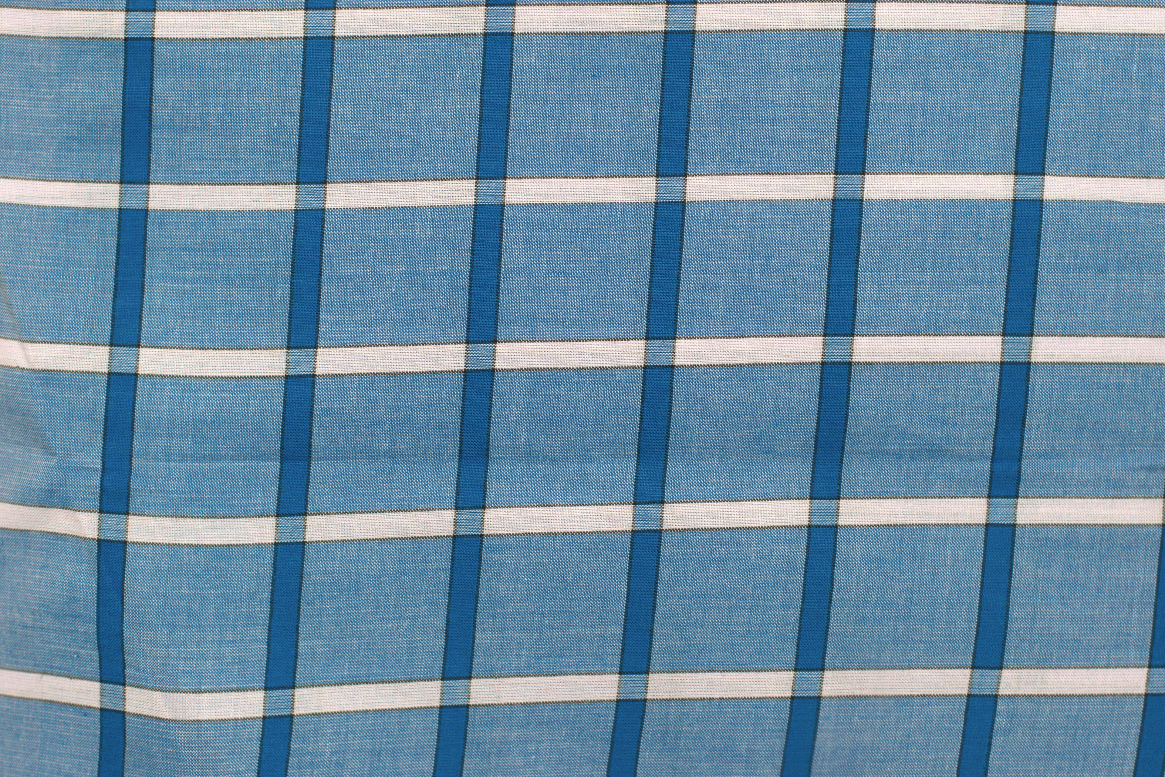 Premium Cotton Checked Kaili Lungi – Sky Blue & Navy (2.10