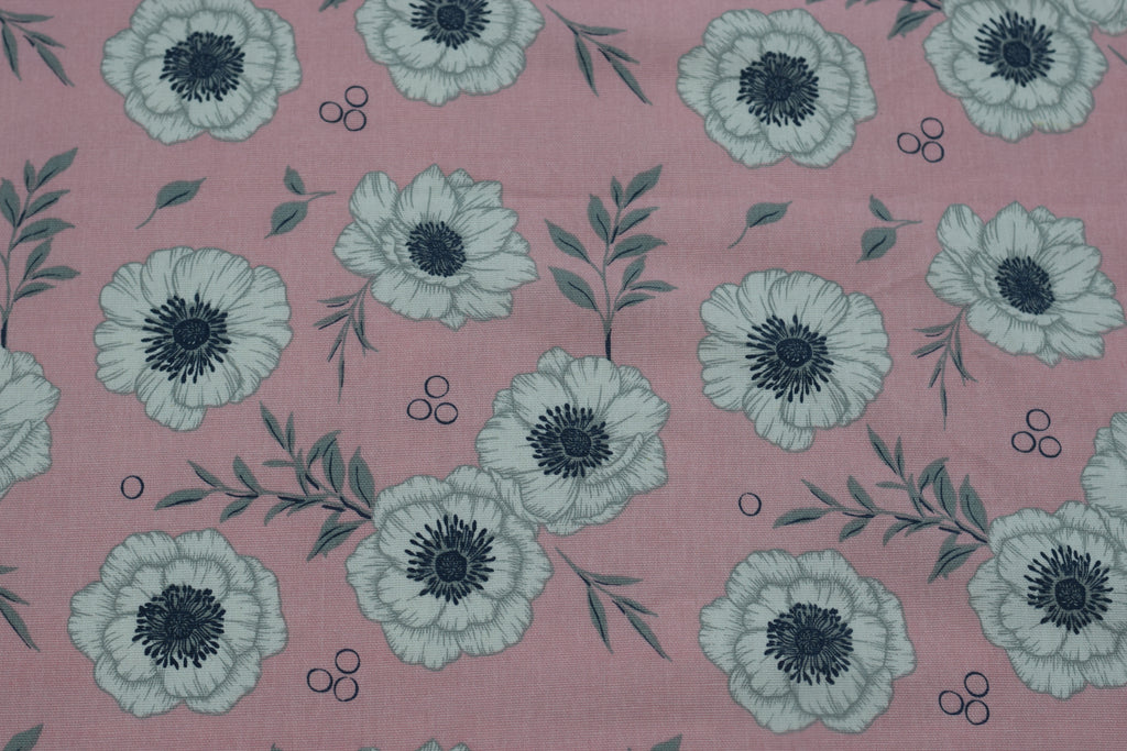 King Size Pink Floral Cotton Bedsheet with 2 Pillow Covers |& Elegant Bedroom Collection