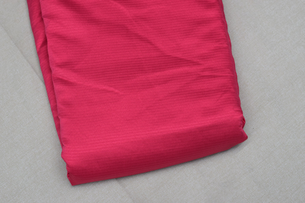 Berlin Silk Dress Material Set – Pink Floral | Top & Bottom Unstitched | 56" Width