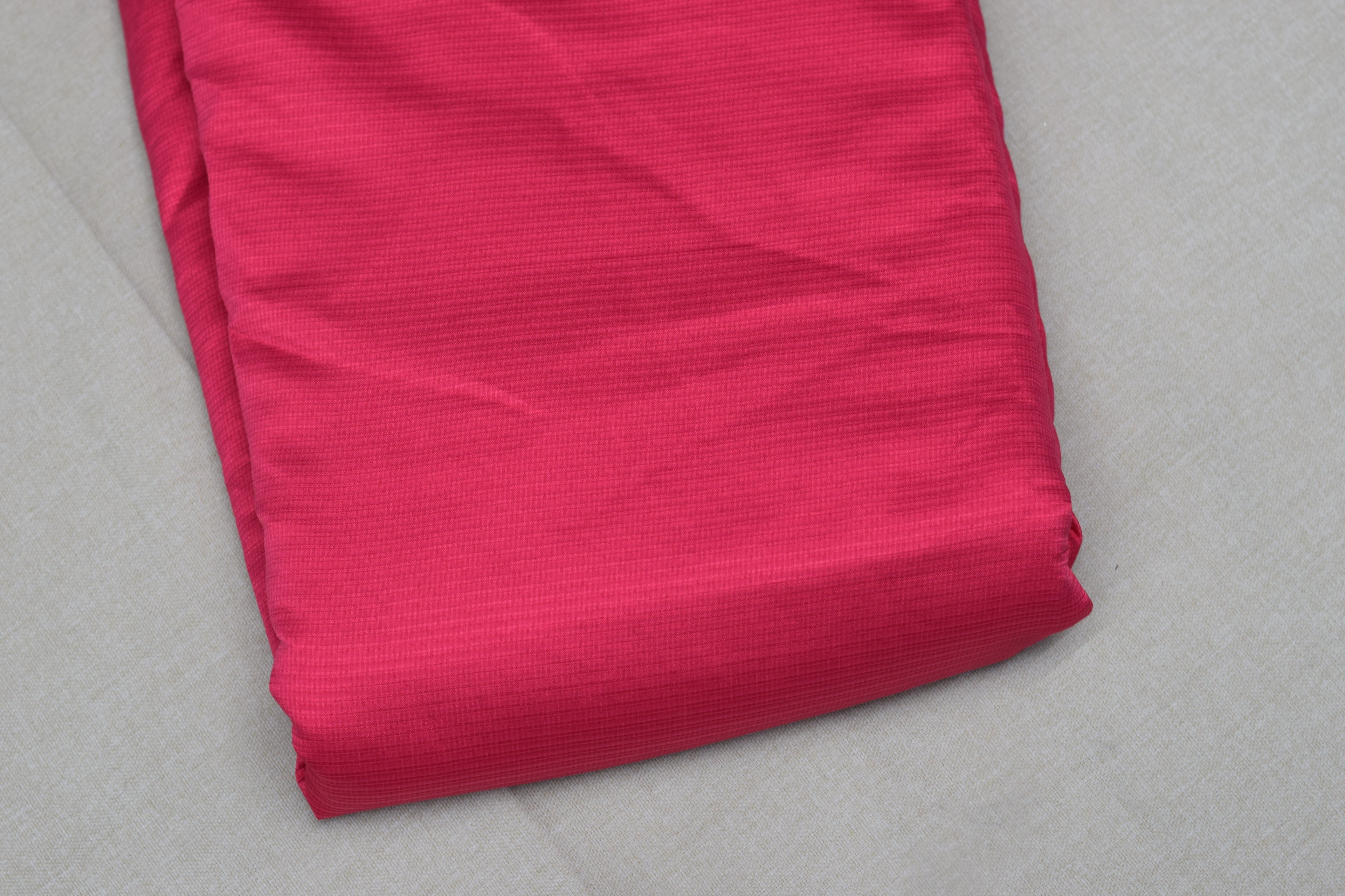 Berlin Silk Dress Material Set – Pink Floral | Top & Bottom Unstitched | 56" Width