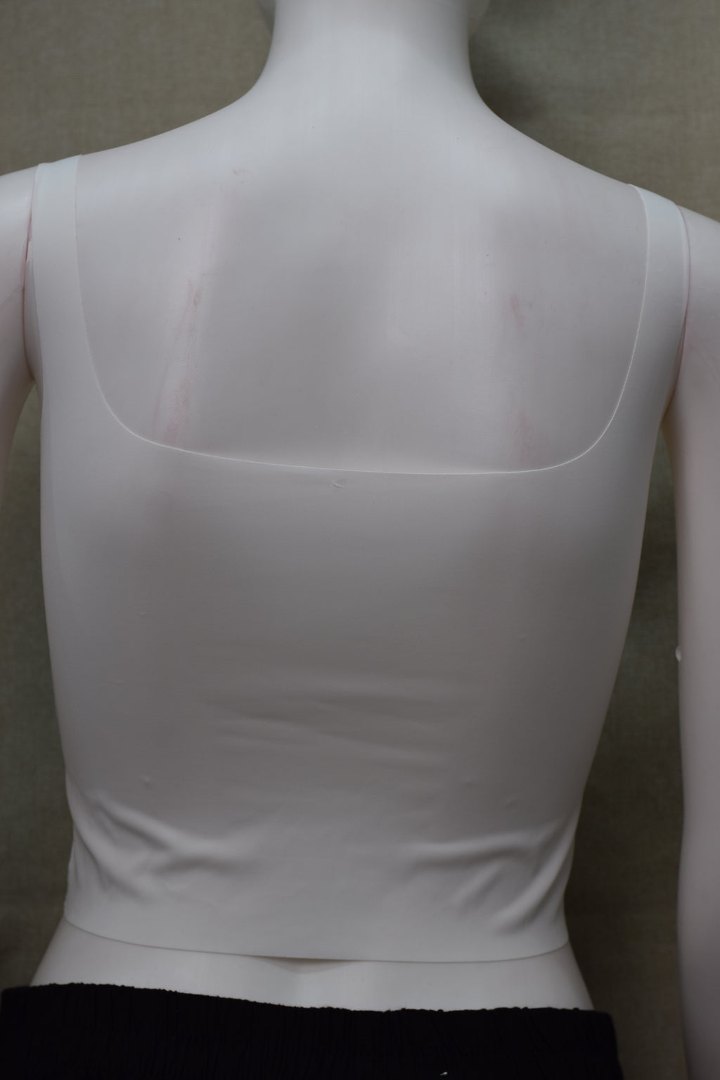 Women’s  White Bra Top – Soft Stretch Sleeveless Crop Camisole