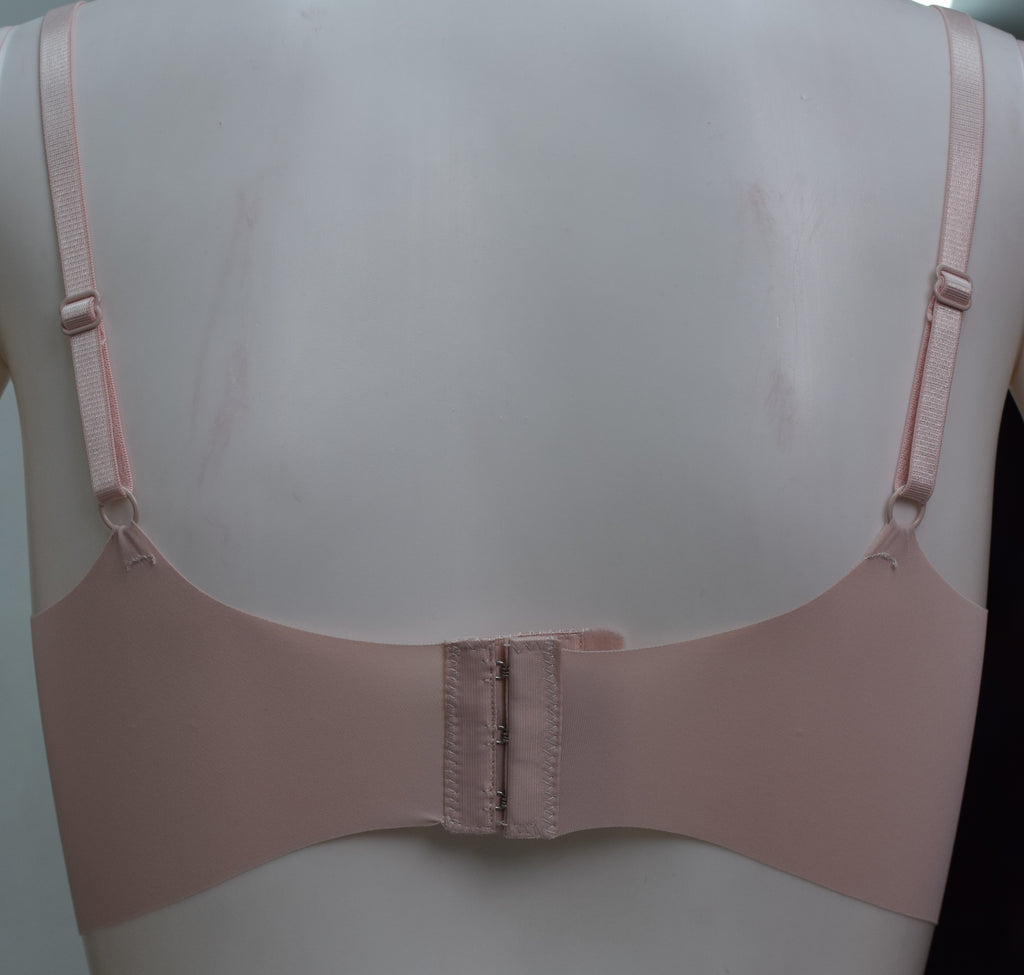 Seamless Nude Everyday Comfort Bra for Women – Lightly Padded, Wire-Freesize
