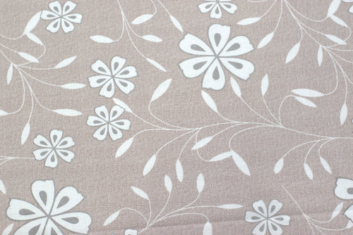 Blush Floral Queen Size Bedsheet with Pillow Covers – Soft Cotton Feel Bedding Set