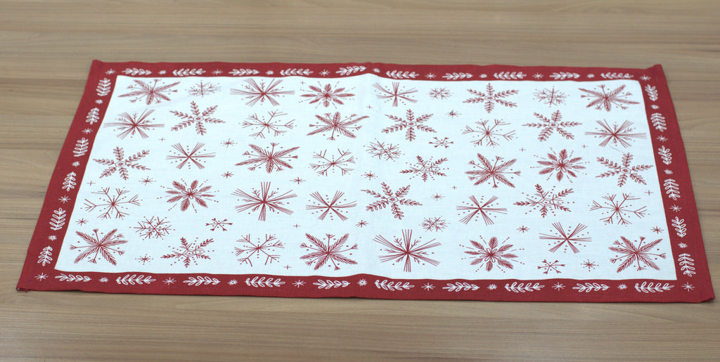Christmas Printed Kitchen Towels Set of 3 | Festive Kitchen Towels