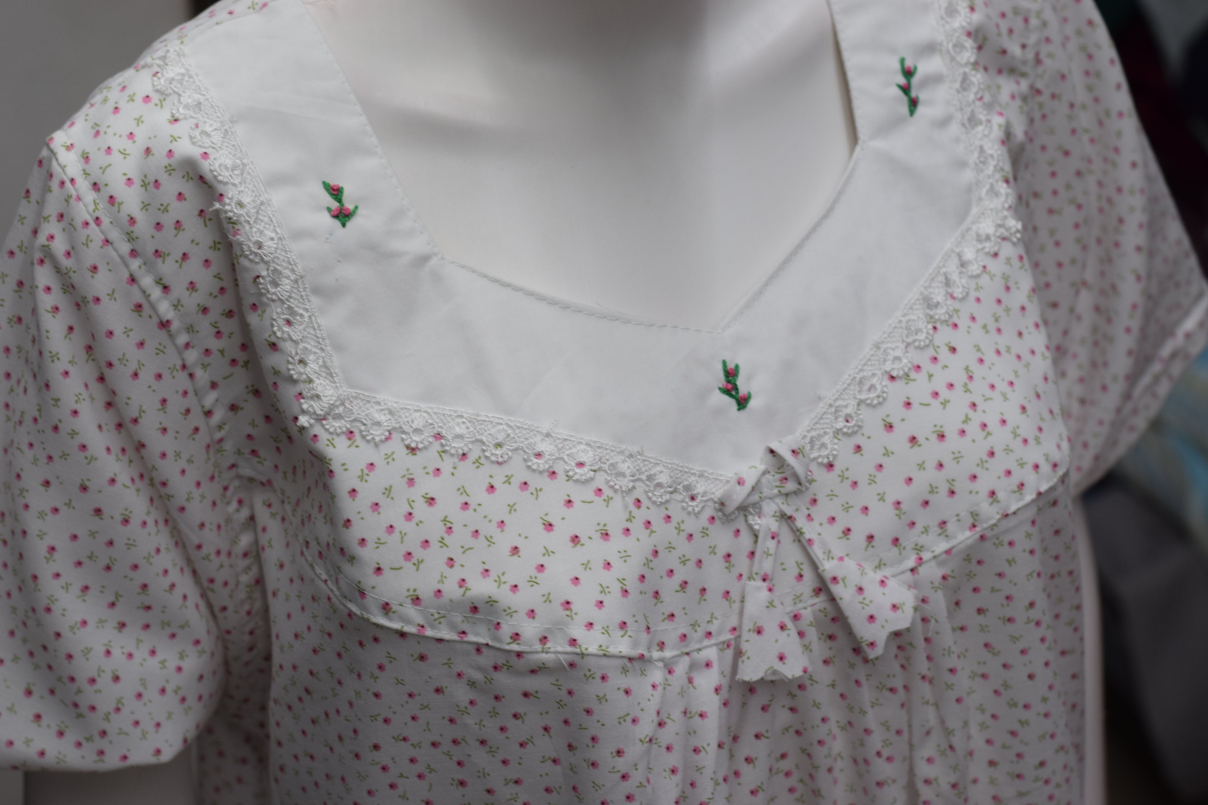 Women's Printed Nighty – Full Length Comfortable Sleepwear