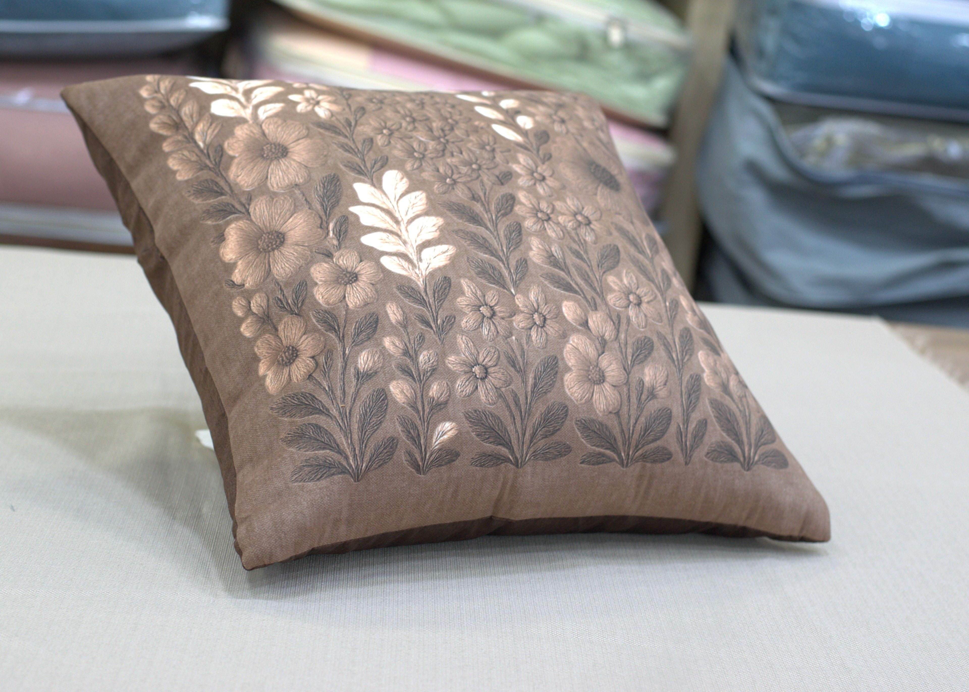 Floral Printed Cushion Cover Set