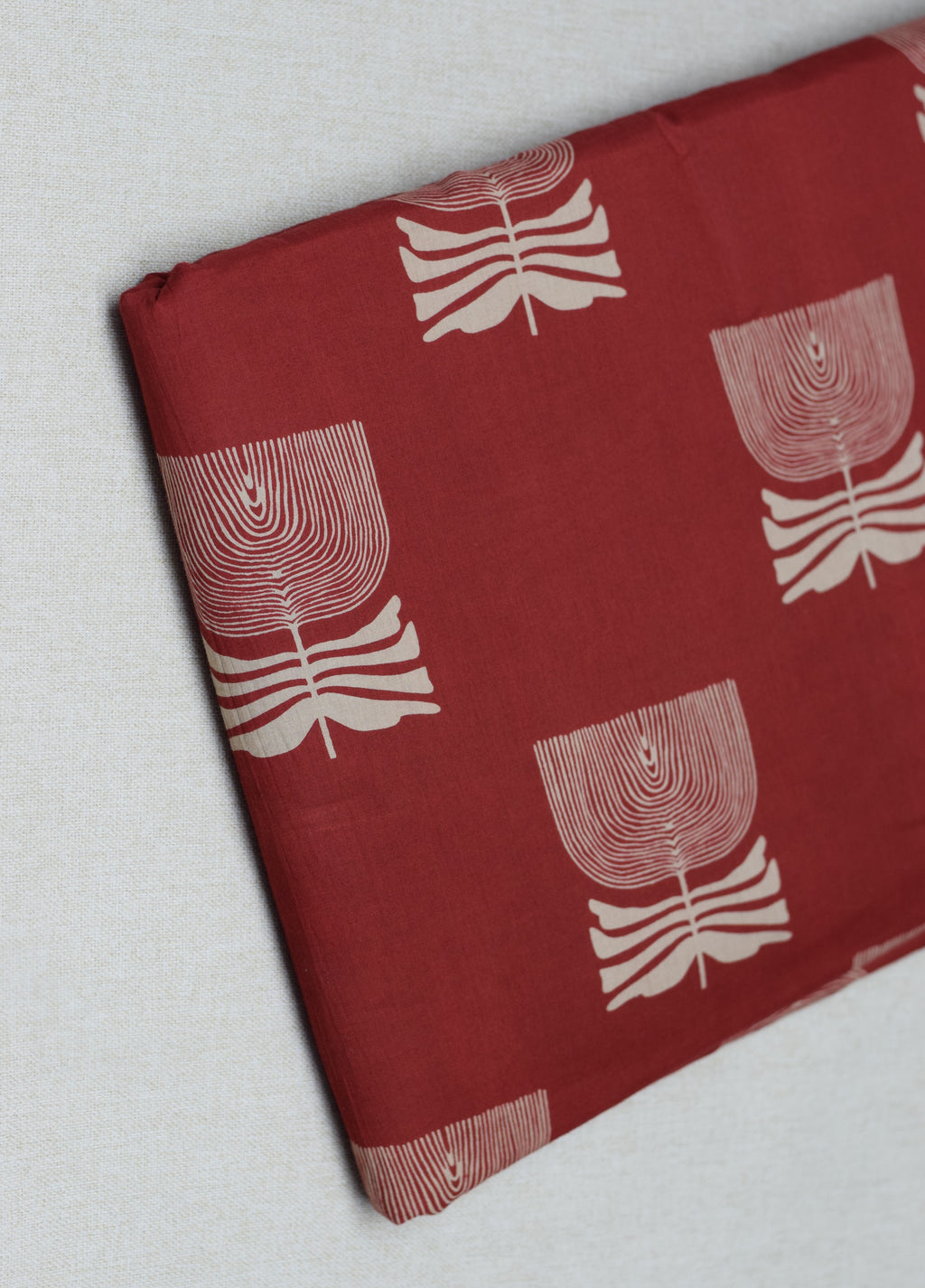 Maroon Abstract Print Soft Cotton Dress Material Set – Top & Bottom Fabric