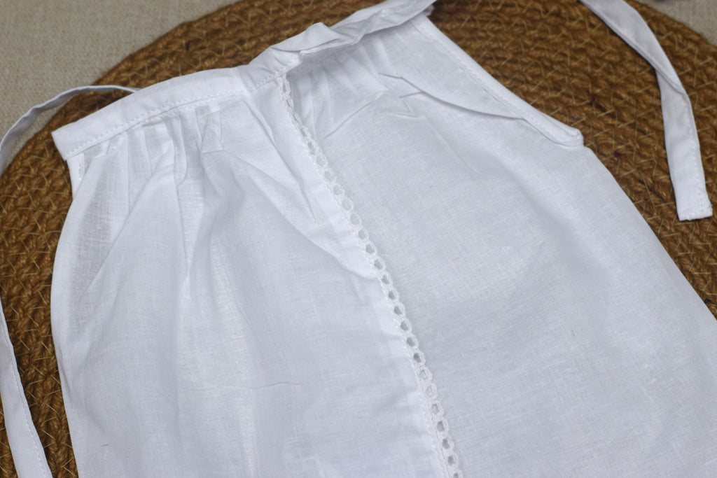 Traditional Kerala Kettuduppu (3 Color Set) – White Cotton Wrap with Floral Embroidery