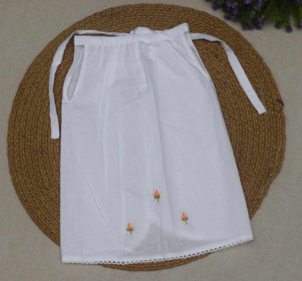 Premium Cotton Kettuduppu – 3 Colour Set with Floral Embroidery
