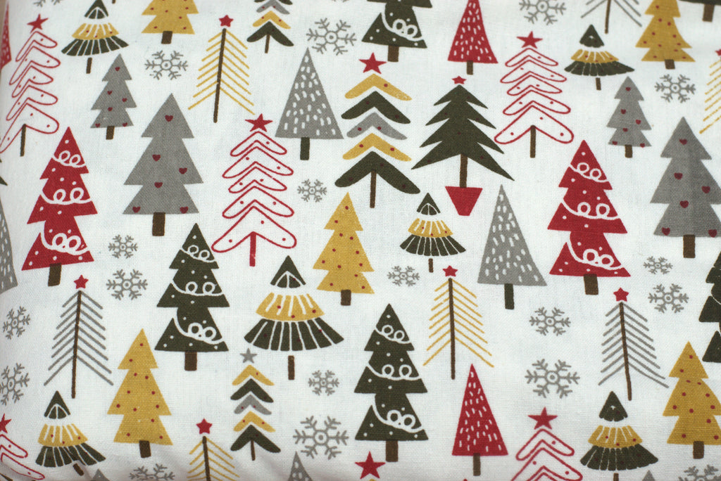 Christmas Tree Printed Fabric – 60 Inch Wide Running Material for – Nushio by Pulpel