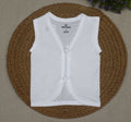 Kettuduppu Baby Vest Set (Pack of 5) – Soft Cotton Newborn Tie-Up Sleeveless