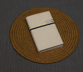 Kerala Traditional Kodi Color Double Mundu with Black & Gold Kasavu Border | Premium Cotton Men's Dhoti