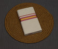 Traditional Kerala Kodi Double Mundu with Golden Zari & Dark Pink Border