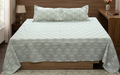 King Size Cotton Bedsheet 110 x 110 Inches – Elegant Printed Design
