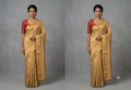 Maroon Brocade Silk Fabric with Gold Butta Design – Running Material for Blouse & Midi | 1.10m / 1.50m / 2m