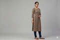 Kalamkari Print Cotton Churidar Material – Top Fabric Only | 3 Meter | Soft Cotton Dress Material