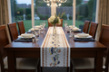 Floral Printed Cotton Table Runner - 185 cm x 35 cm - Main Product Image - Cotton Floral Printed - Nushio
