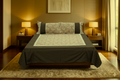 Elegant Floral King Size Bedspread Set with Pillow Covers – Brown & Beige Cotton Blend Bedding