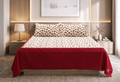 King Size Christmas Printed Bedspread – 100×110 Inches