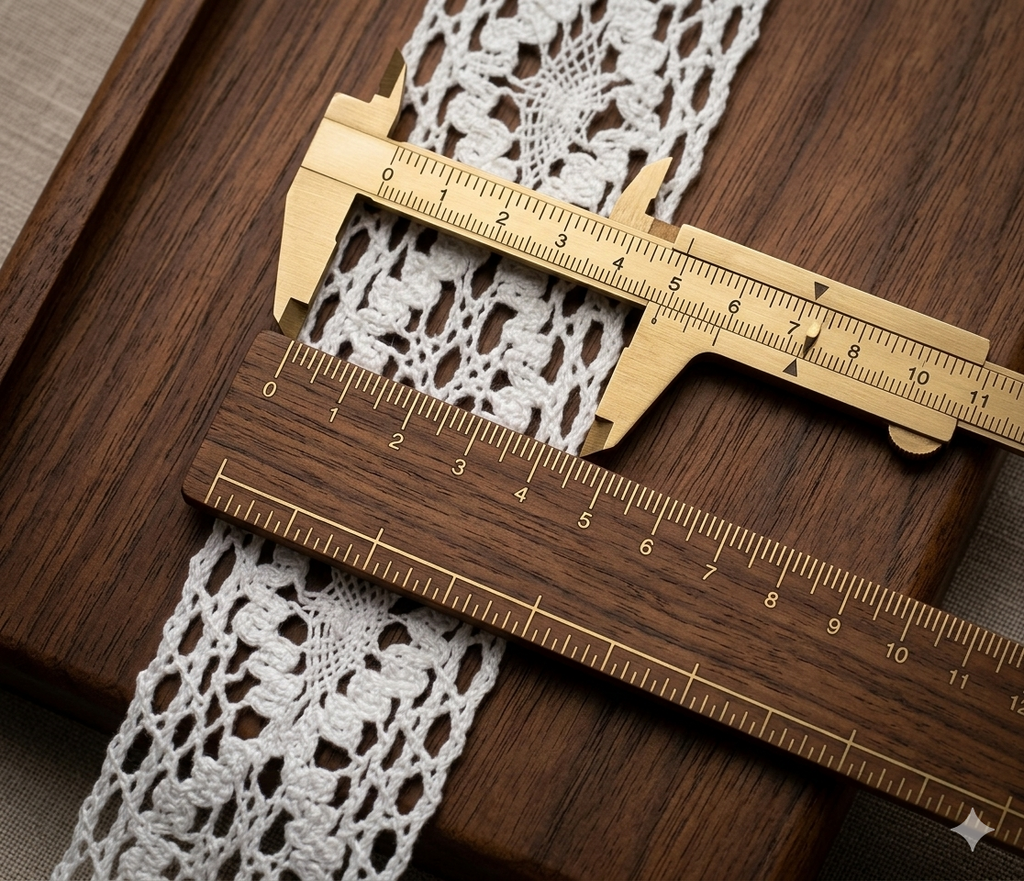 Vintage-Style Floral Cotton Lace Trim – 4.5cm Wide (10m or 20m Bundle)