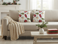 Christmas Joy & Merry Christmas Printed Fabric Running Material – 60 Inch Wide | Table Cloth, Table Runner &Cushion Cover Fabric