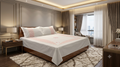 Cotton  Bedspread – Elegant White & Pink Floral Design | 100 × 106 Inches