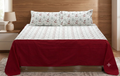 King Size Christmas Santa Printed Bedspread – 100×110 Inches