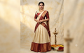Women's Maroon Chanderi Silk Front Open Saree Blouse | Readymade Padded Blouse with Elbow Sleeves