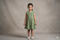 Floral Print Girls Sleeveless Frock