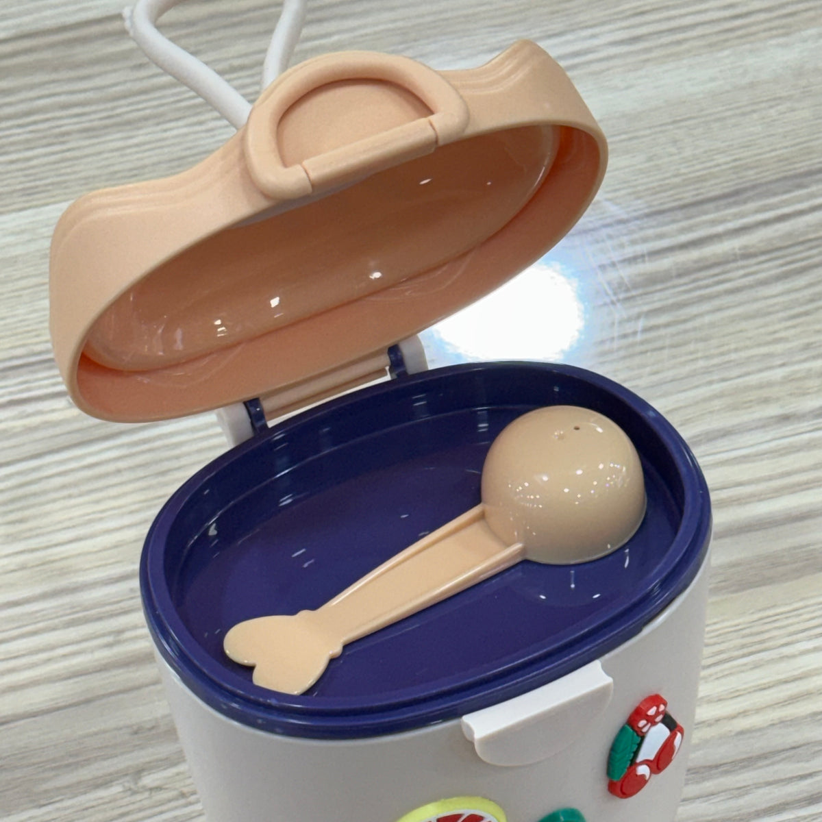 Portable Baby Formula Dispenser & Milk Powder Container with Scoop