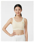 Soft Scallop Camisole Bra – Light Comfort with Floral Detail