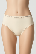 Women’s Seamless Panty Set of 6 – Soft Lycra Comfort Fit with “Fearless” Waistband